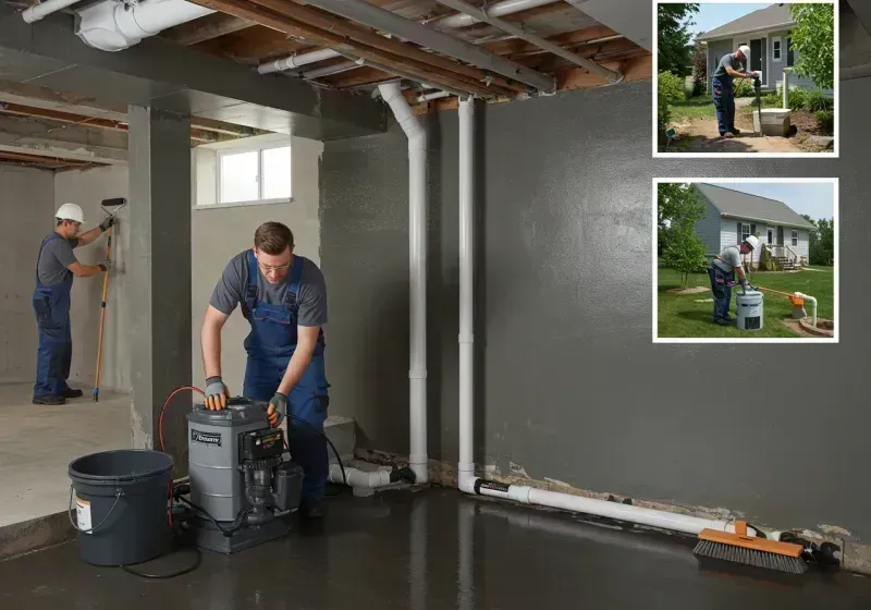 Basement Waterproofing and Flood Prevention process in Palmer, TX